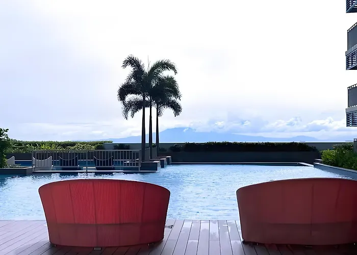 120 Sqm Modern 3 Bedrooms Highrise Facing Bay Sunset, Near Airports, Okada Casino, Solaire Casino, Moa With Free Parking *