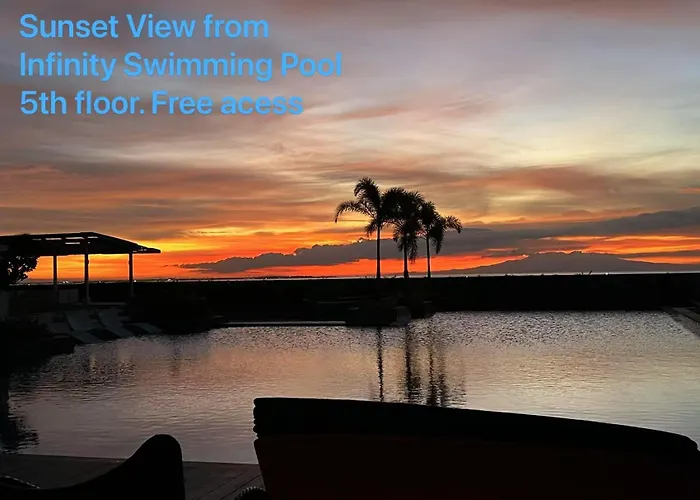 120 Sqm Modern 3 Bedrooms Highrise Facing Bay Sunset, Near Airports, Okada Casino, Solaire Casino, Moa With Free Parking Apartment