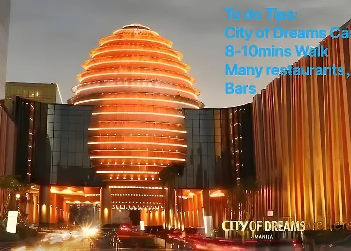 120 Sqm Modern 3 Bedrooms Highrise Facing Bay Sunset, Near Airports, Okada Casino, Solaire Casino, Moa With Free Parking *